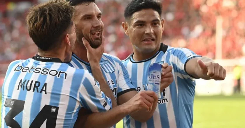 Racing le ganó a Independiente en el clásico de Avellaneda 