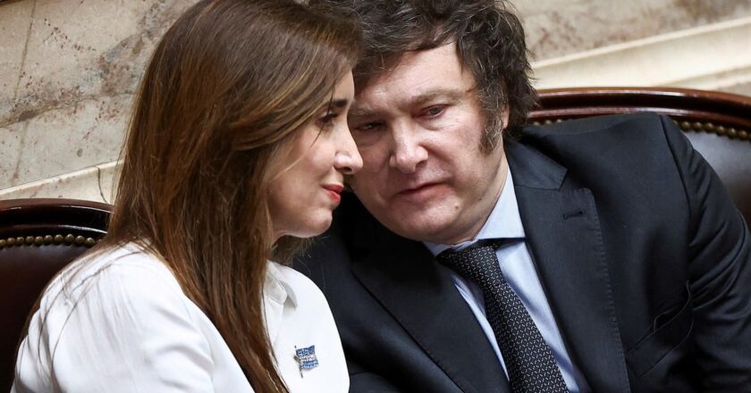 Villarruel marcó diferencias con Milei: “Pobre jamoncito”