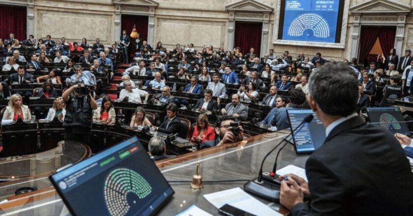 El Gobierno logró la aprobación en general de la ley bases en Diputados