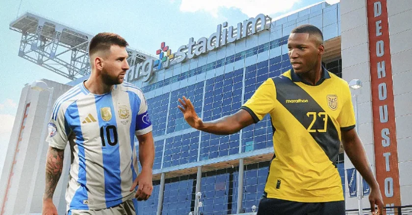 Argentina vs Ecuador por los cuartos de final de la Copa América