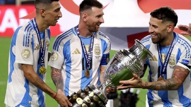 Argentina bicampeón: la intimidad del festejo del título