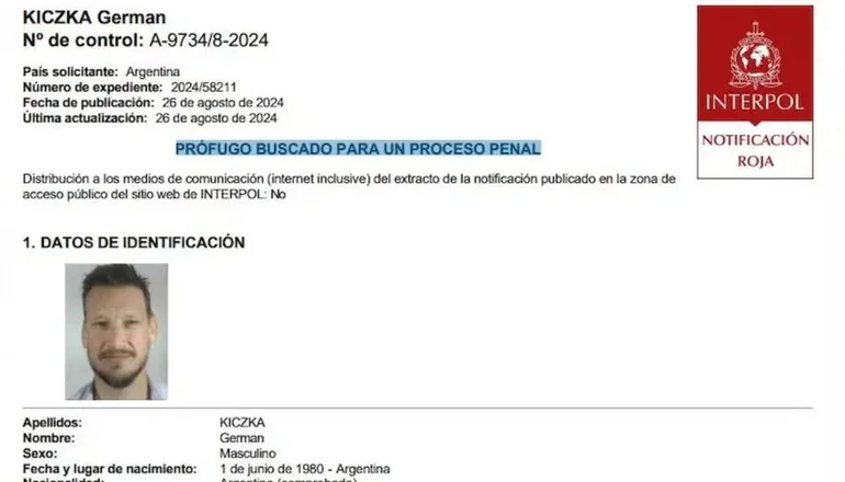Interpol emitió alerta roja por Germán Kiczka, el diputado libertario acusado de pedófilo