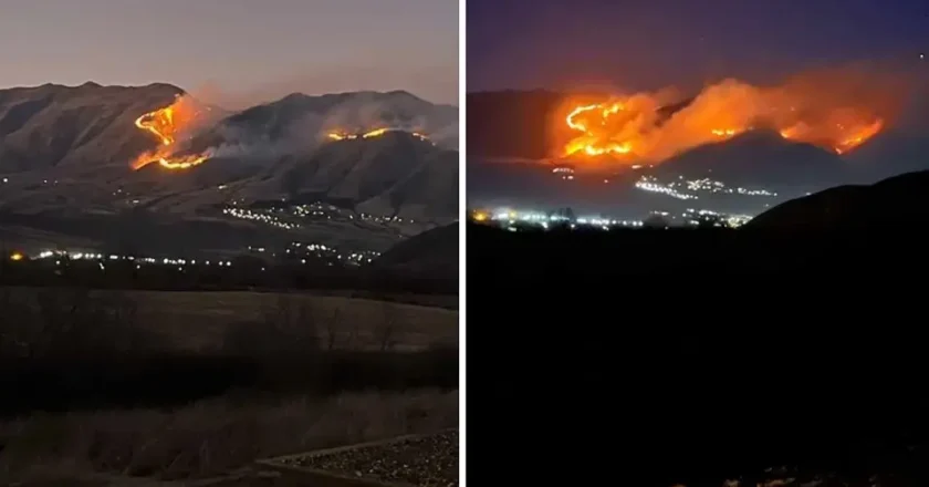 El fuego en Tafí del Valle ya arrasó más de 500 héctareas