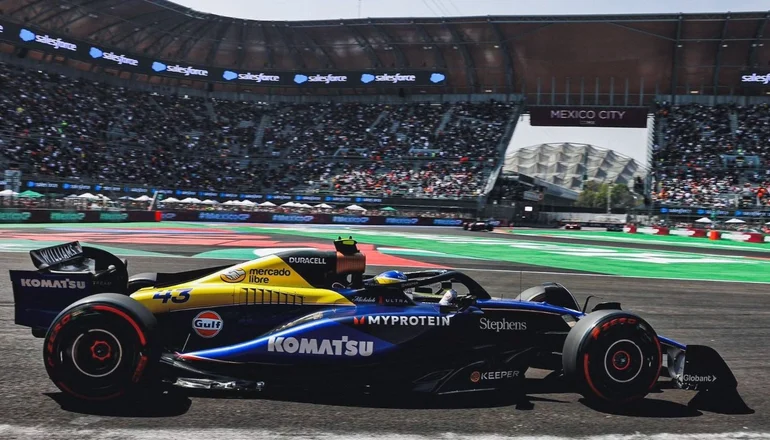 Franco Colapinto quedó eliminado en la primera clasificación en México y largará 16°