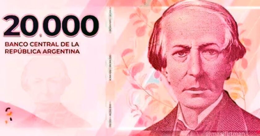 Llegan al país los billetes “chinos” de $20.000