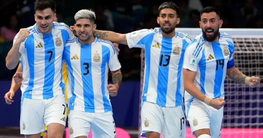 Mundial de Futsal: La Selección Argentina goleó a Kasajistán y son semifinalistas