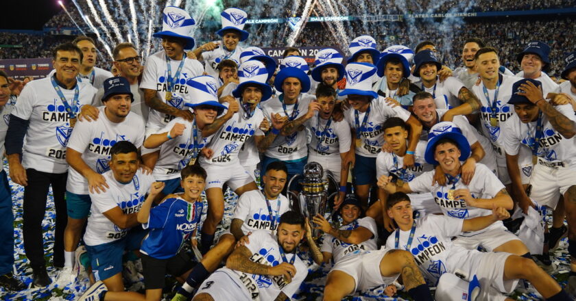 Vélez se consagró campeón de la Liga Profesional 2024