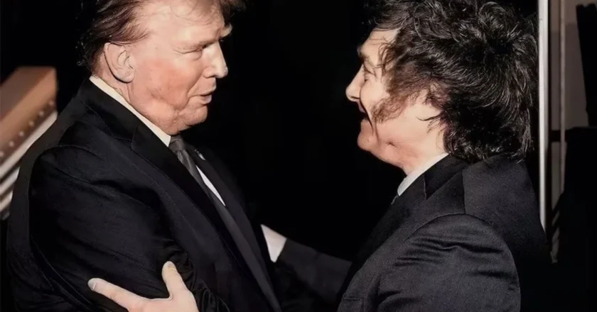 Yo hago puchero, ella hace puchero: ahora Milei analiza salir de la OMS