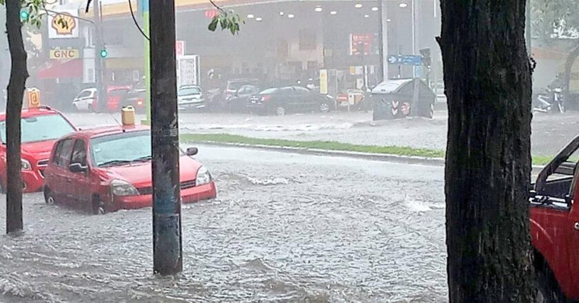 Alerta por fuertes lluvias