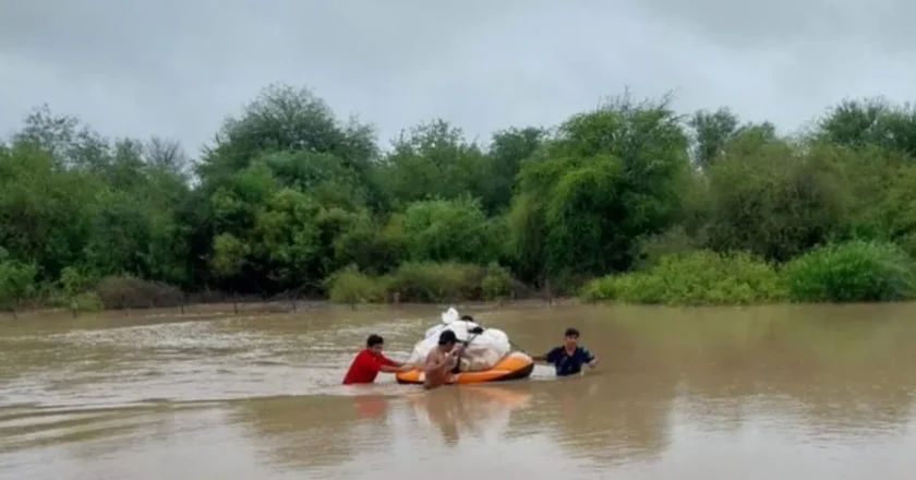 El Pilcomayo da tregua