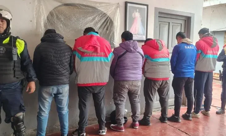 Aprehendidos ya