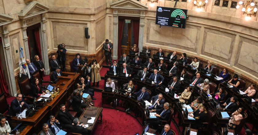 Fuerte derrota de Milei en el Senado