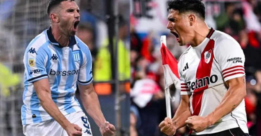 Racing y River Plate definirán en Rosario el último clasificado a las semifinales de la Copa Argentina