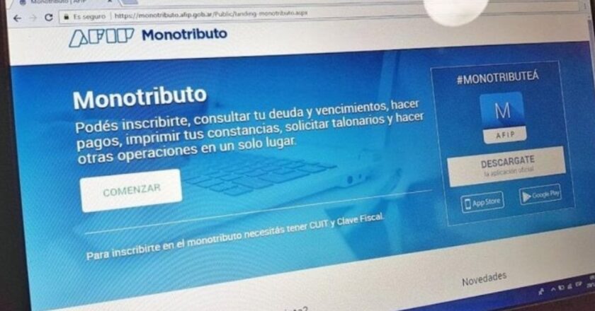 Serviles al FMI: chau, monotributo