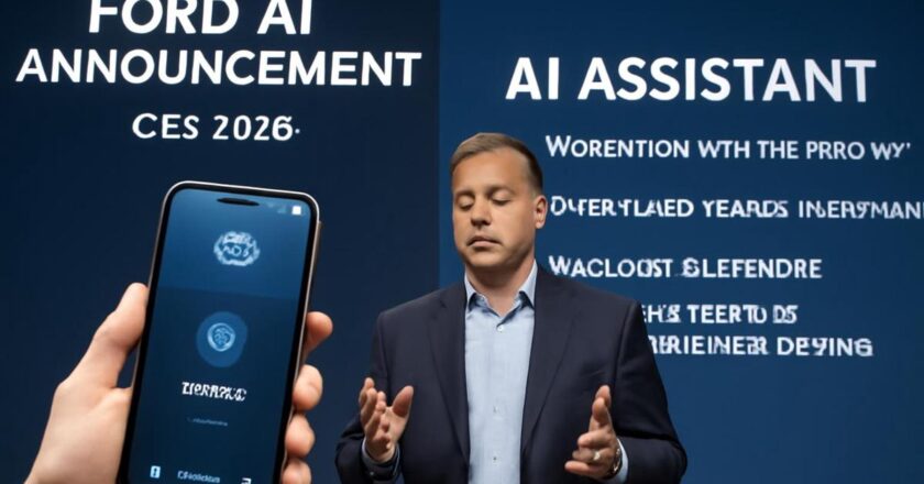 ¿Sin ver ni tocar? Ford presentó un asistente de IA y la tecnología BlueCruise de conducción sin manos