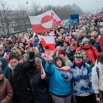 Miles protestan en Groenlandia y Dinamarca contra las presiones de Trump por la isla ártica