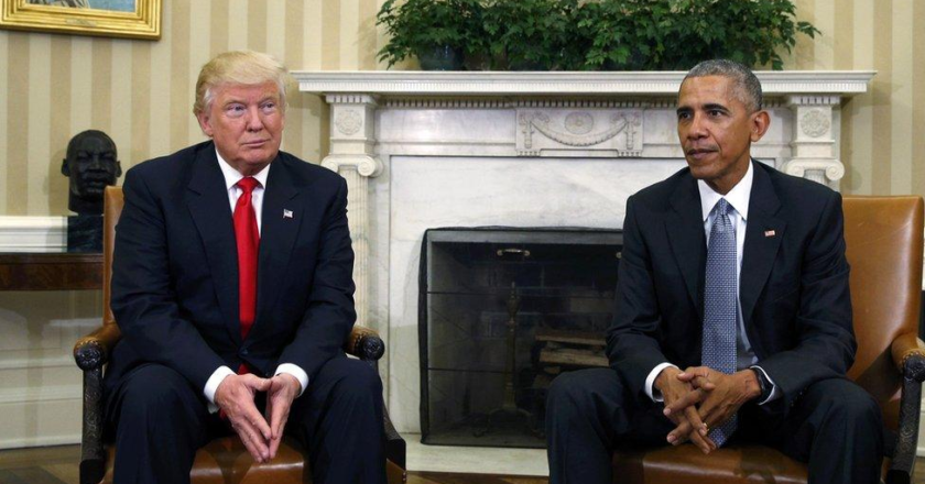 En medio de una fuerte polémica, Obama critica el tono político de Trump