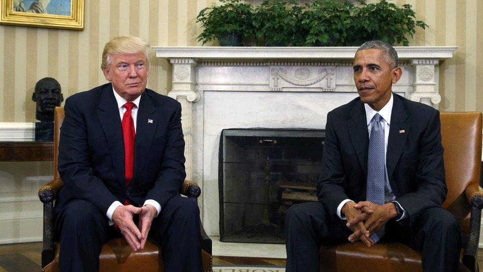 En medio de una fuerte polémica, Obama critica el tono político de Trump