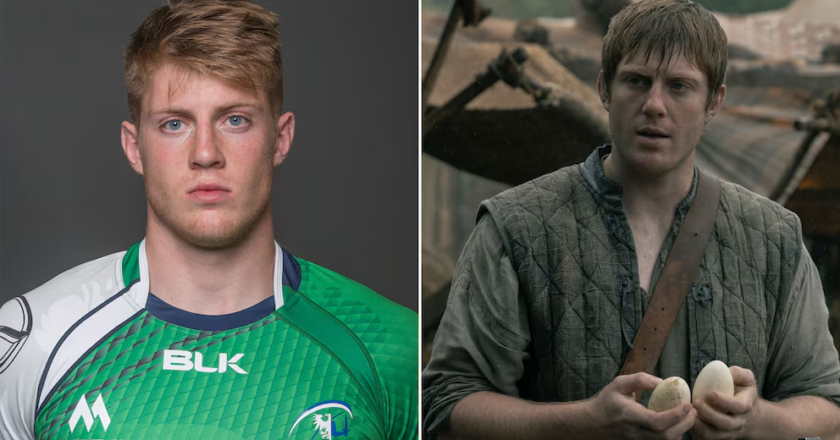 Del rugby a héroe de fantasía: la historia de Peter Claffey, la estrella de “El Caballero de los Siete Reinos”
