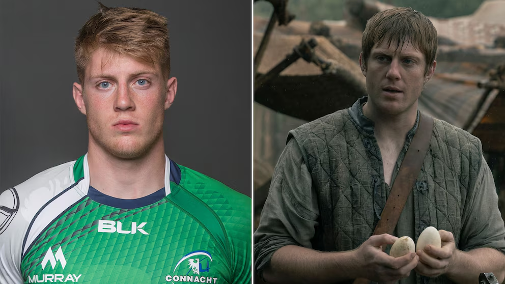 Del rugby a héroe de fantasía: la historia de Peter Claffey, la estrella de “El Caballero de los Siete Reinos”