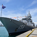 Un buque de guerra australiano cruzó el estrecho de Taiwán y fue vigilado por China