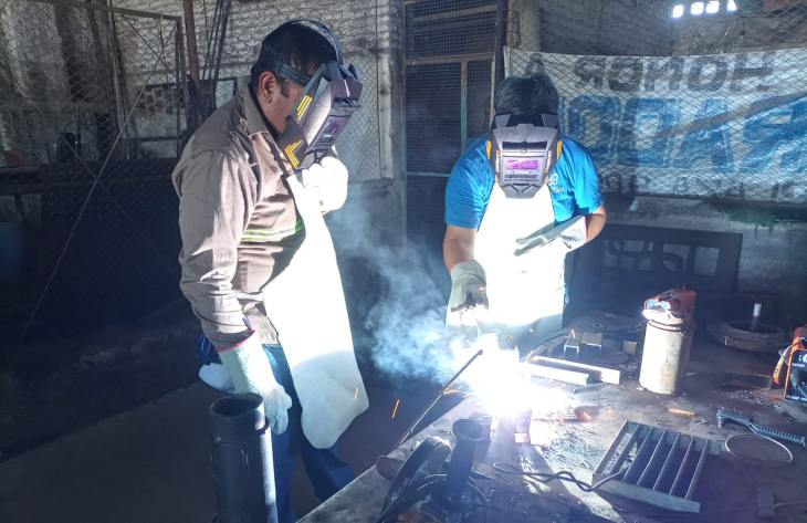 Formación profesional en Lules: un curso de herrería con salida laboral concreta