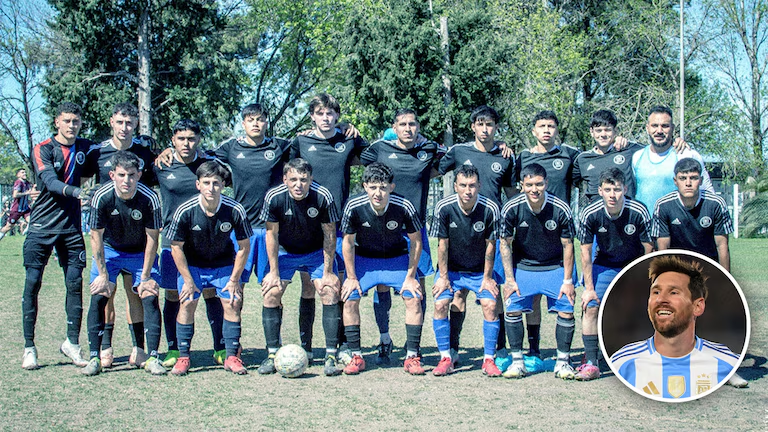 Leones FC, el club de la familia Messi, debutó oficialmente en la Primera C del fútbol argentino